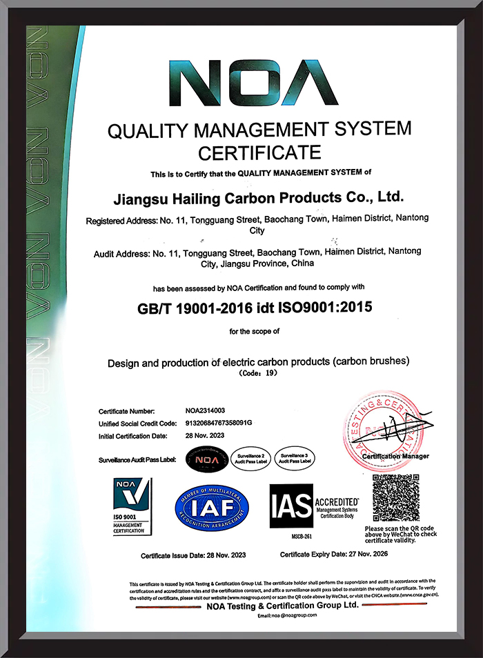 Jiangsu Hailing Carbon Products Co., Ltd.